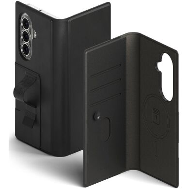 Накладний чохол-гаманець Ringke Folio Grip Wallet Magnetic (FF) для Samsung Galaxy Fold 8 Ultra / Fold 7 (8800293855408) - Black