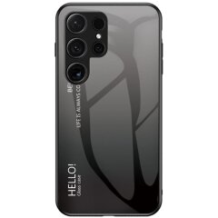 Защитный чехол Deexe Gradient Color для Samsung Galaxy S24 Ultra - Black / Grey