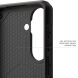 Ударопрочный чехол URBAN ARMOR GEAR Monarch Pro MagSafe для Samsung Galaxy S26 (S942) 214515114242 - Carbon Fiber. Фото 8 из 10
