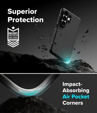 Захисний чохол Ringke Onyx Magnetic (FP) для Samsung Galaxy S26 Ultra (S948) 8800328816022 - Camo Black