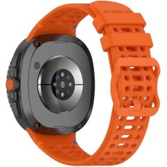Ремешок Reframe Holes Design для Samsung Galaxy Watch 8 (40/44mm) / 8 Classic - Orange
