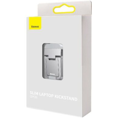 Подставка для ноутбука Baseus Slim Laptop Kickstand (LUZC00001) - Silver