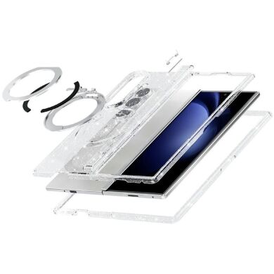 Защитный чехол Reframe Glitter Stand Case для Samsung Galaxy Fold 8 Ultra - White