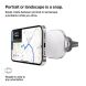Автомобільний тримач з бездротовою зарядкою Belkin BoostCharge Pro Qi2 (15W) WIC008btGR-V2 - Gray