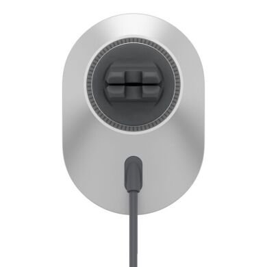 Автомобільний тримач з бездротовою зарядкою Belkin BoostCharge Pro Qi2 (15W) WIC008btGR-V2 - Gray