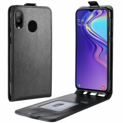 Чехол Deexe Flip Case для Samsung Galaxy M20 (M205) - Black