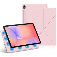 Чохол Deexe Origami Stand для Samsung Galaxy Tab S10 Lite (X400/X406) - Pink