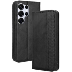 Чохол Deexe Retro Style для Samsung Galaxy S26 Ultra (S948) - Black