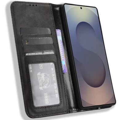 Чохол Deexe Retro Style для Samsung Galaxy S26 Ultra (S948) - Black