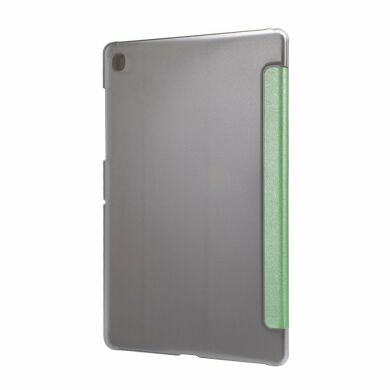 Чехол Deexe Silk Texture для Samsung Galaxy Tab S5e 10.5 (T720/725) - Green