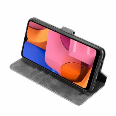 Чохол DG.MING Retro Style для Samsung Galaxy A20s (A207) - Grey