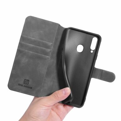 Чохол DG.MING Retro Style для Samsung Galaxy A20s (A207) - Grey