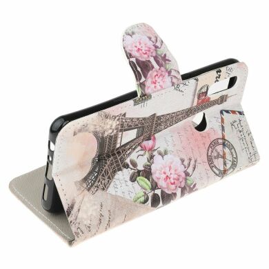 Чехол-книжка Deexe Color Wallet для Samsung Galaxy A10s (A107) - Eiffel Tower