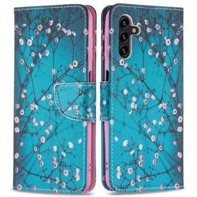 Чохол-книжка Deexe Color Wallet для Samsung Galaxy A13 5G (A136) / A04s (A047) - Plum Blossom