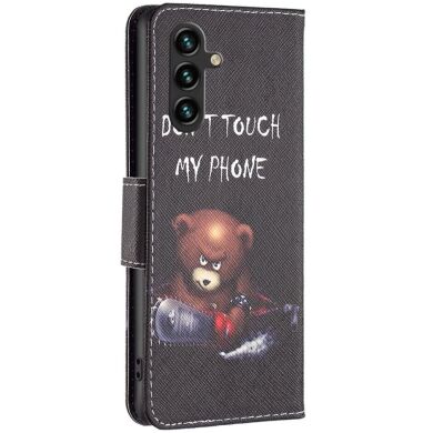 Чехол-книжка Deexe Color Wallet для Samsung Galaxy A55 (A556) - Bear