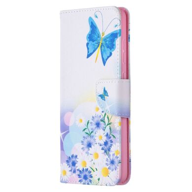 Чохол-книжка Deexe Color Wallet для Samsung Galaxy A72 (А725) - Butterfly and Flower