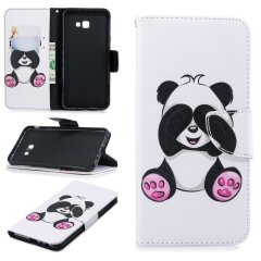 Чохол-книжка Deexe Color Wallet для Samsung Galaxy J4+ (J415), Cute Panda
