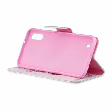 Чохол-книжка Deexe Color Wallet для Samsung Galaxy M10 (M105) - Giraffe Wearing Glasses