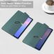Чехол-книжка Deexe Crystal Back для Samsung Galaxy Tab S10 FE Plus - Black. Фото 4 из 8