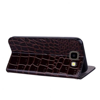 Чохол-книжка Deexe Glittery Crocodile для Samsung Galaxy J4+ (J415), Black