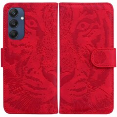 Чехол-книжка Deexe Tiger для Samsung Galaxy M35 (M356) - Red