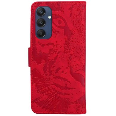 Чохол-книжка Deexe Tiger для Samsung Galaxy M35 (M356) - Red