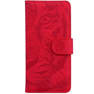 Чохол-книжка Deexe Tiger для Samsung Galaxy M35 (M356) - Red