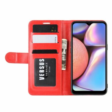 Чехол-книжка Deexe Wallet Style для Samsung Galaxy A10s (A107) - Red