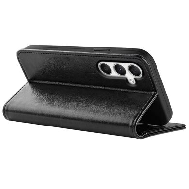 Чехол-книжка Deexe Wallet Style для Samsung Galaxy A35 (A356) - Black