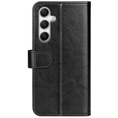 Чехол-книжка Deexe Wallet Style для Samsung Galaxy A35 (A356) - Black