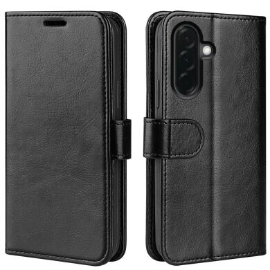 Чехол-книжка Deexe Wallet Style для Samsung Galaxy A37 (A376) - Black