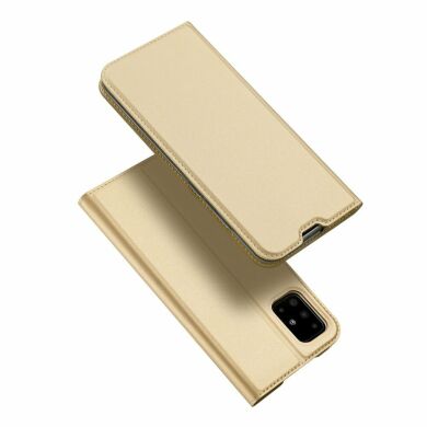 Чохол-книжка DUX DUCIS Skin Pro для Samsung Galaxy A71 (A715) - Gold