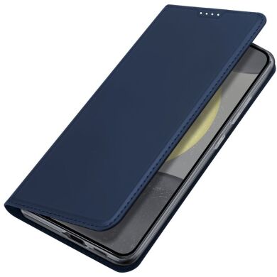 Чехол-книжка DUX DUCIS Skin Pro для Samsung Galaxy S24 FE (S721) - Blue