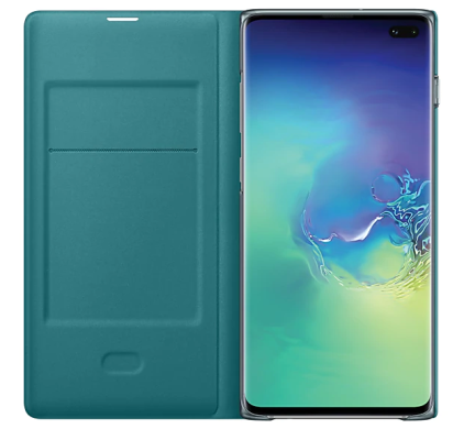 Чехол-книжка LED View Cover для Samsung Galaxy S10 Plus (G975) EF-NG975PGEGRU - Green