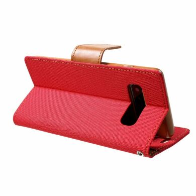 Чехол-книжка MERCURY Canvas Diary для Samsung Galaxy S10 Plus (G975) - Red