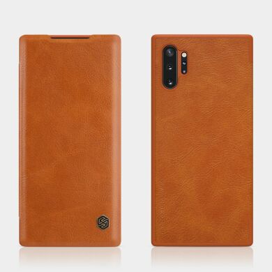 Чохол-книжка NILLKIN Qin Series для Samsung Galaxy Note 10+ (N975) - Brown