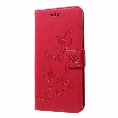 Чохол-книжка UniCase Flower Pattern для Samsung Galaxy A50 (A505) - Rose