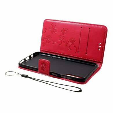 Чохол-книжка UniCase Flower Pattern для Samsung Galaxy A50 (A505) - Rose