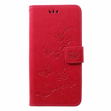 Чохол-книжка UniCase Flower Pattern для Samsung Galaxy A50 (A505) - Rose