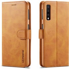 Чехол LC.IMEEKE Wallet Case для Samsung Galaxy A7 2018 (A750) - Coffee