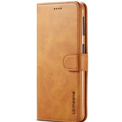 Чехол LC.IMEEKE Wallet Case для Samsung Galaxy A7 2018 (A750) - Coffee