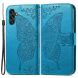 Чехол UniCase Butterfly Pattern для Samsung Galaxy A24 (A245) - Blue. Фото 1 из 5