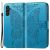 Чехол UniCase Butterfly Pattern для Samsung Galaxy A24 (A245) - Blue