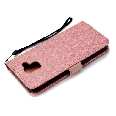 Чохол UniCase Leaf Wallet для Samsung Galaxy J6 2018 (J600), Pink