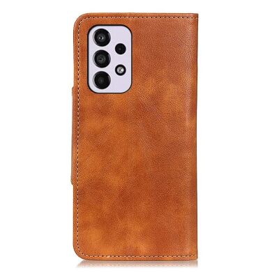 Чохол UniCase Vintage Wallet для Samsung Galaxy A33 - Brown