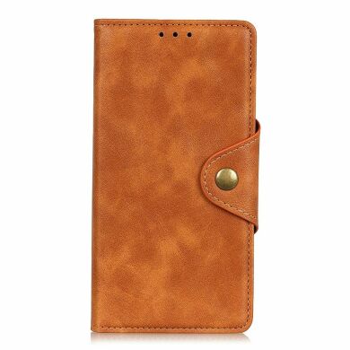 Чехол UniCase Vintage Wallet для Samsung Galaxy Note 10 Lite (N770) - Brown
