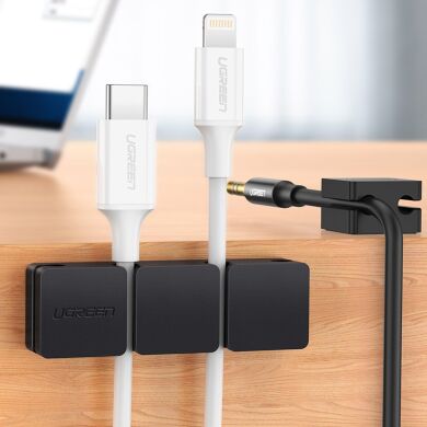 Тримач для кабелів UGREEN Cable Clips Organizer - Black