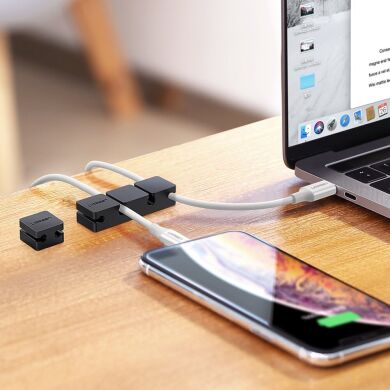 Тримач для кабелів UGREEN Cable Clips Organizer - Black