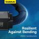Кабель Baseus Unbreakable Series Type-C to Lightning (20W, 1m) P10355803111-0 - Cluster Black