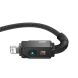 Кабель Baseus Unbreakable Series Type-C to Lightning (20W, 1m) P10355803111-0 - Cluster Black